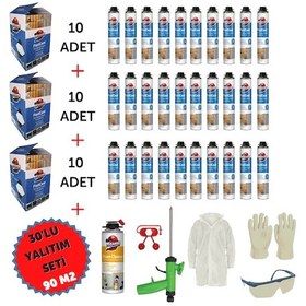 Resim Poliüretan Termal Yalıtım Sprey Köpük 30adetx930gr 