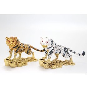 Resim Swarovski Taşlı Tekli Leopar Model 2 - 9065776763826do 