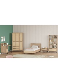 Resim Bohem Genç Odası Takımı 7'li Set Sepet Boh27-s Bej 