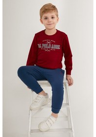 Resim U.s. Polo Assn Authenic Brand Kırmızı Erkek Çocuk Eşofman Takımı 