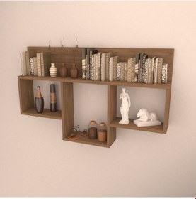 Resim Rafkestir Massa Duvar Rafı Kafkas Meşe ( Mat ) 