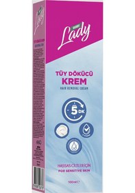 Resim Derby Lady Tüy Dökücü Krem Hassas Ciltler İçin 100 Ml 