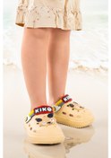 Resim Kiko Kids Twg 755-1 Plaj Havuz Eva Kız Çocuk Terlik Bej 