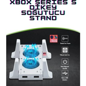 Resim Beboncool TYX-0658 Xbox Series S 3 Kademeli Soğutucu Fan Dikey Stand 
