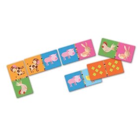 Resim Djeco Domino Oyunları Domino Farm 