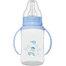 Resim Mooncare Lıfe Klasik Kulplu Biberon 150 Ml Mavi 