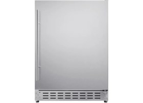 Resim Berfmann Outdoor Tezgah Altı Ankastre Buzdolabı (Kapılı) - BUR113-SS 