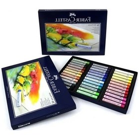 Resim 36 Renk Tam Boy Toz Pastel Boya Seti - Faber Castell 0 