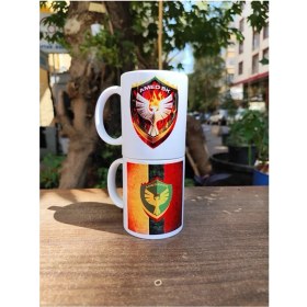 Resim Zerya Amedspor Kupası - Amedspor Resimli Kupa Bardak - Amed Spor Kupası (2 Adet) 