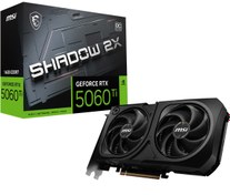 Resim MSI VGA GEFORCE RTX 5060 TI 16G SHADOW 2X OC PLUS RTX5060TI 16GB GDDR7 128B DX12 PCIE 5.0 X16 (3XDP 1XHDMI) 
