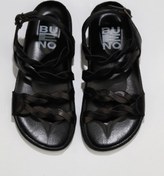 Resim Bueno Shoes Siyah Parlak Deri Kadın Sandalet 01wu4703 