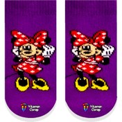 Resim Vitamin Çorap Minnie Mouse Havlu Kaydırmaz Çocuk Çorap 