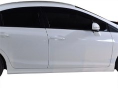 Resim Honda Civic 9 Marşpiyel 2 Prç (Mugen Md) Fiber 2012-2015 