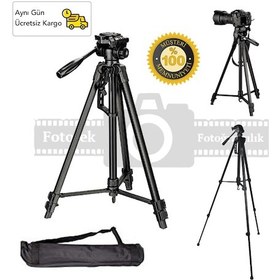 Resim Canon 700D 750D Fotoğraf Makinesi Tripod Dslr 135Cm Tripot 