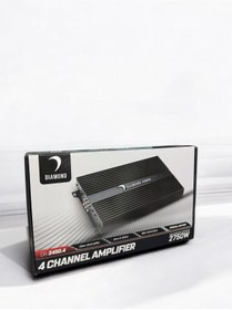 Resim Soundmax DİOMOND DA-2450.4 4 KANALLI 2750WAAT 50RMS OTO ANFİ 