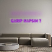 Resim Özel Tasarım : Garip Napsın ? 