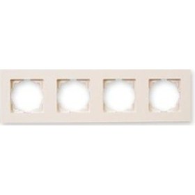 Resim Günsan Eqona Dörtlü Çerçeve, Krem 