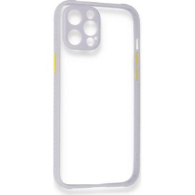 Resim Nettech Apple iPhone 12 Pro Max Uyumlu Kamera Lens Korumalı Silikon Kılıf 