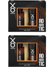 Resim Xo Romantic Men Edt 100 ml + Deodorant 125 ml X 2 Adet 
