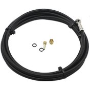 Resim Honmex Magura Mt4/mt5/mt6/mt7/mt8 İçin 2m Siyah Bisiklet Disk Fren Yağ Borusu - Dayanıklı Örgülü İp + Nilon Malzeme 