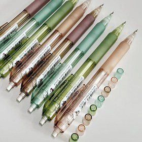Resim 8'li Paket Mekanik Kurşun Kalem Seti: Hafif, Sanat & Yazı için Geri Çekilebilir 0.5/0.7mm Uçlar, Rahat Tutuş 