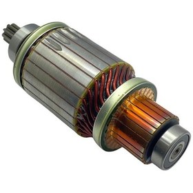 Resim 12V MARŞ KOLLEKTÖRÜ MITSUBISHI TİPİ 9 DİŞ EM (RULMANLI) 