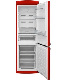 Resim Vestel Retro NFK37201 Kırmızı 330 LT No-Frost Kombi Tipi Buzdolabı 