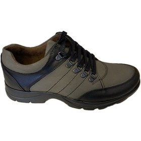 Resim Slope Füme Erkek Kışlık Ayakkabı Hakiki Deri Ortopedi 101 Füme 