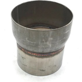 Resim Sharplace 4.0 "kimlik 3,5" Od Paslanmaz Çelik Kaynaklanabilir Redüktör Adaptör Borusu 4 "uzunluk (Yurt Dışından) 
