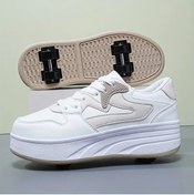 Resim Dnz Erkek ve Kız Gençler için Trend Paten Ayakkabı Çıkarılabilir Tekerleklerle Sneaker 