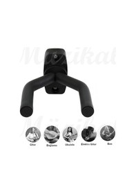 Resim Gitar Bağlama Ukulele Duvar Askısı Standı + Dübel Ve Vida Dahil 