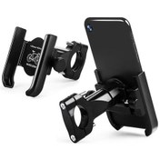 Resim Motosiklet Bisiklet Telefon Tutucu Direksiyon Gidon Bağlantılı 
