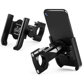 Resim Motosiklet Bisiklet Telefon Tutucu Direksiyon Gidon Bağlantılı 