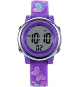 Resim Sones Jnew A335-86195 Çocuklar İçin Sevimli Çizgi Film Su Geçirmez Zaman Bilişsel Kuvars Saat Sakura Beyaz 