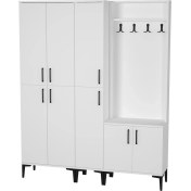 Resim Kalender Dekor Rose-1-3-4 Portmanto Vestiyer Ayakkabılık RS01 