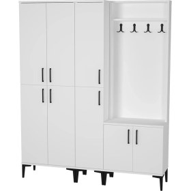 Resim Kalender Dekor Rose-1-3-4 Portmanto Vestiyer Ayakkabılık RS01 