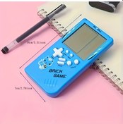 Resim Sunshine022 Retro Oyun Konsolu Blue Klasik Brick Stil Çoklu Oyun Sistemi Pil İle Çalışan Taşınabilir 