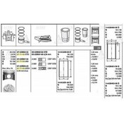 Resim Esse Otomotiv H-100 97-06H100 Minibüs H-100 H100 Kamyonet 97-04 0.50 Takim Segman - 40525-050 RIK-40525-050 