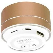 Resim MIKADO MD-X7BT PEMBE SES BOMBASI USB+SD MINI SPEAKER 