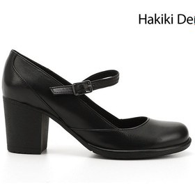 Resim Gönderi R Kadın Siyah Kalın Topuklu Mary Jane Hakiki Deri Ayakkabı Gdza13424136 siyah 