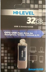 Resim Hı Level Hı-Level 32Gb Usb, Çift Taraflı Telefon Bilgisayar Usb Flash Bellek 