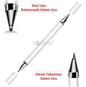 Resim NovStrap Huawei Mediapad T3/t5/t8/t10/t10s/matepad 11 Air Se Honorpad Uyumlu Dokunmatik Kalem Pencil Stylus 