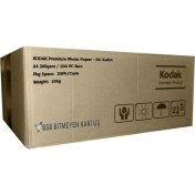 Resim Kodak Ultra Premium Satin,Mat A4 260gr 1 Koli 20 Paket 