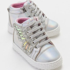 Resim Mnpc Kız Çocuk Gümüş Hakiki Deri Suya Dayanıklı Anatomik İlk Adım Bot 25k1b11015184 Gümüş 