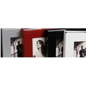 Resim ACR 10x15cm Pencereli Deri Albüm 300'lük (Kırmızı) 