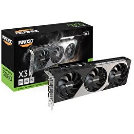 Resim Inno3D Nvidia GeForce RTX5080 x3 16GB 256Bit GDDR7 Ekran Kartı N50803-16D7-176068N 