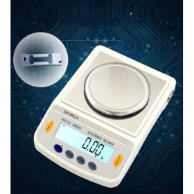 Resim Aesco DJ602A Kefeli Hassas Terazi 3000 G Kapasiteli, 0.01 G Hassasiyetle Profesyonel Ölçüm ( Lisinya ) 