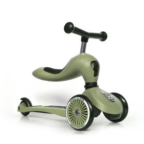 Resim Scoot and Ride Highwaykick 1 Oturaklı Çocuk Scooter Olive 160629-00001 