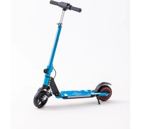 Resim ModaOnn Mini Bonito Çocuk Katlanabilir, LED Işıklı, Amortisörlü Elektrikli Scooter – Ayarlanabilir Direksiyonlu!”(Dizlik ve Dirseklik Hediyedir) 