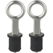 Resim Willowhaven 2 Adet Paslanmaz Çelik Marine Tahliye Tapası Tekne Donanım Aksesuarı 